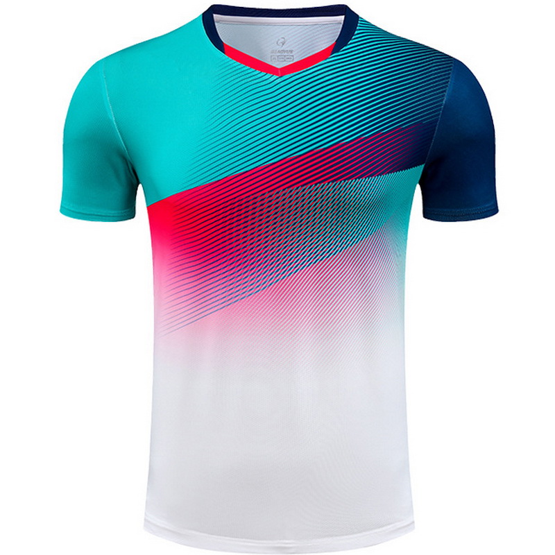 Teal/White Sports Merch Jersey Away Men's Soccer Shirt