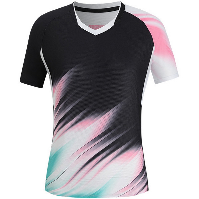 Black/Pink Sports Merch Jersey Third Women's Soccer Shirt